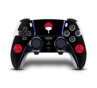 Head Case Designs sous Licence Officielle Naruto Shippuden Clan Uchiha Iconique Vinyle Autocollant De Jeu Peau Autocollant Couverture Compatible avec Sony PlayStation 5 PS5 DualSense Edge Controller