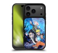 Head Case Designs sous Licence Officielle Naruto Shippuden Équipe 7 Art Clé Coque en Gel renforcée [Protection de Qualité Militaire] Compatible avec Apple iPhone 17 Pro