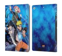 Head Case Designs sous Licence Officielle Naruto Shippuden Équipe 7 Art Clé Étui Portefeuille en Cuir Compatible avec Apple iPad 10.2 2019/2020/2021