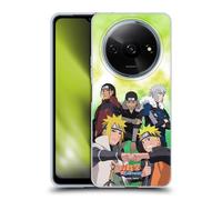 Head Case Designs sous Licence Officielle Naruto Shippuden Groupe Hokage Art Clé Coque en Gel [Protection de Qualité Militaire] Compatible avec Xiaomi Redmi A3