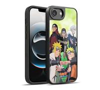 Head Case Designs sous Licence Officielle Naruto Shippuden Groupe Hokage Art oque en Gel renforcée [Protection de Qualité Militaire] Compatible avec Apple iPhone 16e / iPhone 17e