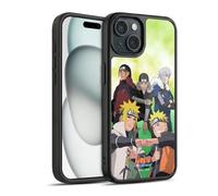 Head Case Designs sous Licence Officielle Naruto Shippuden Groupe Hokage Art Clé Coque en Gel renforcée [Protection de Qualité Militaire] Compatible avec Apple iPhone 15