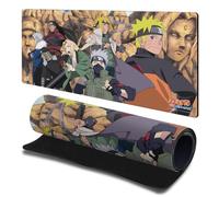 Head Case Designs sous Licence Officielle Naruto Shippuden Groupe Hokage Art Graphique 23.62 x 11.81 x 0.12 inches (600 x 300 mm) - L Tapis De Souris pour Jeux Bureau PC Clavier