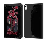 Head Case Designs sous Licence Officielle Naruto Shippuden Itachi Uchiha Akatsuki Art Étui Portefeuille en Cuir Compatible avec Apple iPad 10.9 2022/2025