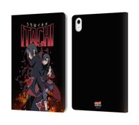 Head Case Designs sous Licence Officielle Naruto Shippuden Itachi Uchiha Art Étui Portefeuille en Cuir Compatible avec Apple iPad Air 11 2020/2022/2024/2025