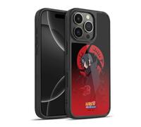 Head Case Designs sous Licence Officielle Naruto Shippuden Itachi Uchiha Art Personnage Coque en Gel renforcée [Protection de Qualité Militaire] Compatible avec Apple iPhone 16 Pro