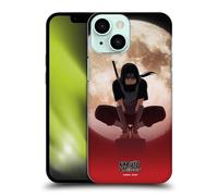 Head Case Designs sous Licence Officielle Naruto Shippuden Itachi Uchiha Lune Art Personnage Coque Dure pour l'arrière Compatible avec Apple iPhone 13 Mini
