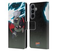 Head Case Designs sous Licence Officielle Naruto Shippuden Kakashi Hatake Art Personnage Étui Portefeuille en Cuir Compatible avec Samsung Galaxy S26 Plus