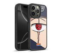 Head Case Designs sous Licence Officielle Naruto Shippuden Kakashi Sharingan Iconique Coque en Gel renforcée [Protection de Qualité Militaire] Compatible avec Apple iPhone 16 Pro
