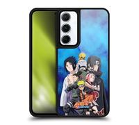 Head Case Designs sous Licence Officielle Naruto Shippuden Konoha Art oque en Gel renforcée [Protection de Qualité Militaire] Compatible avec Samsung Galaxy A55 5G