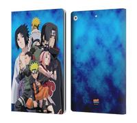 Head Case Designs sous Licence Officielle Naruto Shippuden Konoha Art Clé Étui Portefeuille en Cuir Compatible avec Apple iPad 10.2 2019/2020/2021