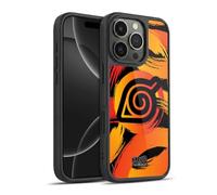 Head Case Designs sous Licence Officielle Naruto Shippuden Konoha Neuf-Queues Iconique Coque en Gel renforcée [Protection de Qualité Militaire] Compatible avec Apple iPhone 16 Pro