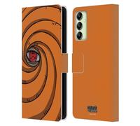 Head Case Designs sous Licence Officielle Naruto Shippuden Masque de Tobi Iconique Étui Portefeuille en Cuir Compatible avec Samsung Galaxy A14 5G