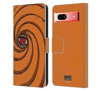 Head Case Designs sous Licence Officielle Naruto Shippuden Masque de Tobi Iconique Étui Portefeuille en Cuir Compatible avec Google Pixel 7a
