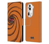 Head Case Designs sous Licence Officielle Naruto Shippuden Masque de Tobi Iconique Étui Portefeuille en Cuir Compatible avec Oppo Reno11