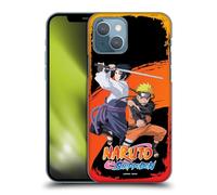 Head Case Designs sous Licence Officielle Naruto Shippuden Naruto et Sasuke Art Clé Coque Dure pour l'arrière Compatible avec Apple iPhone 13