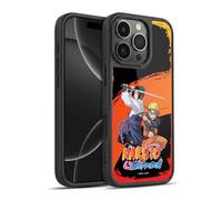 Head Case Designs sous Licence Officielle Naruto Shippuden Naruto et Sasuke Art Clé Coque en Gel renforcée [Protection de Qualité Militaire] Compatible avec Apple iPhone 16 Pro