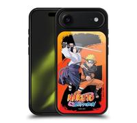 Head Case Designs sous Licence Officielle Naruto Shippuden Naruto et Sasuke Art Clé Coque en Gel renforcée [Protection de Qualité Militaire] Compatible avec Apple iPhone 17 Air