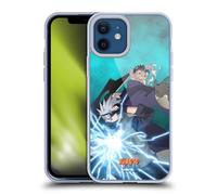 Head Case Designs sous Licence Officielle Naruto Shippuden Obito et Kakashi Art Clé Coque en Gel [Qualité Militaire] Compatible avec Apple iPhone 12 / iPhone 12 Pro Et Compatible avec MagSafe
