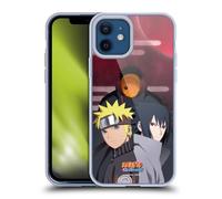 Head Case Designs sous Licence Officielle Naruto Shippuden Obito Naruto Sasuke Art Clé Coque en Gel [Qualité Militaire] Compatible avec Apple iPhone 12 / iPhone 12 Pro Et Compatible avec MagSafe