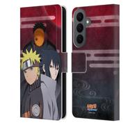 Head Case Designs sous Licence Officielle Naruto Shippuden Obito Naruto Sasuke Art Clé Étui Portefeuille en Cuir Compatible avec Samsung Galaxy S26 Plus