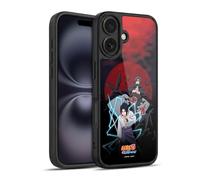 Head Case Designs sous Licence Officielle Naruto Shippuden Sasuke et Itachi Art Clé Coque en Gel renforcée [Protection de Qualité Militaire] Compatible avec Apple iPhone 16