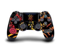 Head Case Designs sous Licence Officielle Naruto Shippuden Sceau de Kurama Iconique Vinyle Autocollant De Jeu Peau Autocollant Couverture Compatible avec Sony PlayStation 4 PS4 DualShock 4 Controller