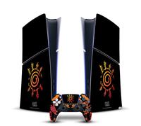 Head Case Designs Sous Licence Officielle Naruto Shippuden Sceau de Kurama Iconique Vinyle Autocollant De Jeu Peau Compatible avec PlayStation 5 PS5 Slim Digital Edition Console & DualSense Controller