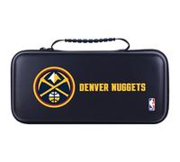 Head Case Designs Sous Licence Officielle NBA Badge Bleu Nuit Denver Nuggets Logo Étui De Transport Rigide De Voyage compatible avec Legion Go