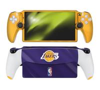Head Case Designs sous Licence Officielle NBA Bannière Horizontale Los Angeles Lakers Vinyle Autocollant Peau Autocollant Couverture Compatible avec Sony PS5 PlayStation PS Portal