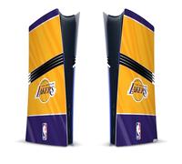 Head Case Designs sous Licence Officielle NBA Bannière Horizontale Los Angeles Lakers Vinyle Autocollant De Jeu Peau Autocollant Compatible avec Sony PlayStation 5 PS5 Pro Digital Edition Console