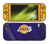 Head Case Designs sous Licence Officielle NBA Bannière Horizontale Los Angeles Lakers Vinyle Autocollant De Jeu Peau Autocollant Couverture Compatible avec Nintendo Switch 2
