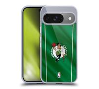 Head Case Designs sous Licence Officielle NBA Bannière Verticale Boston Celtics Coque en Gel [Protection de Qualité Militaire] Compatible avec Google Pixel 9 / Pixel 9 Pro Et Compatible avec MagSafe