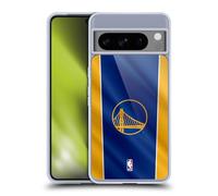 Head Case Designs sous Licence Officielle NBA Bannière Verticale Golden State Warriors Coque en Gel [Protection de Qualité Militaire] Compatible avec Google Pixel 8 Pro