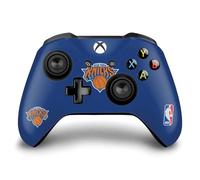 Head Case Designs sous Licence Officielle NBA Bleu New York Knicks Logo Vinyle Autocollant De Jeu Peau Autocollant Couverture Compatible avec Xbox One S/X Controller