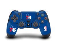 Head Case Designs sous Licence Officielle NBA Bleu Philadelphia 76ers Logo Vinyle Autocollant De Jeu Peau Autocollant Couverture Compatible avec Sony PlayStation 4 PS4 DualShock 4 Controller