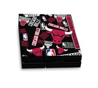 Head Case Designs sous Licence Officielle NBA Collage Autocollants Chicago Bulls Vinyle Autocollant De Jeu Peau Autocollant Couverture Compatible avec Sony PlayStation 4 PS4 Console