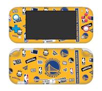 Head Case Designs sous Licence Officielle NBA Collage Autocollants Golden State Warriors Vinyle Autocollant De Jeu Peau Autocollant Couverture Compatible avec Nintendo Switch Lite