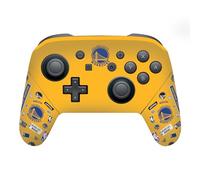 Head Case Designs sous Licence Officielle NBA Collage Autocollants Golden State Warriors Vinyle Autocollant De Jeu Peau Autocollant Couverture Compatible avec Nintendo Switch Pro Controller