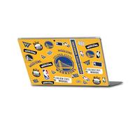 Head Case Designs sous Licence Officielle NBA Collage Autocollants Golden State Warriors Vinyle Autocollant Peau Autocollant Couverture Compatible avec Microsoft Surface Pro 4/5/6