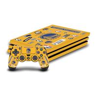Head Case Designs sous Licence Officielle NBA Collage Autocollants Golden State Warriors Vinyle Autocollant De Jeu Peau Compatible avec Sony PlayStation 4 PS4 Pro Console and DualShock 4 Controller