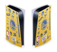 Head Case Designs sous Licence Officielle NBA Collage Autocollants Golden State Warriors Vinyle Plaque Frontale Autocollant De Jeu Peau Compatible avec Sony PlayStation 5 PS5 Digital Edition Console