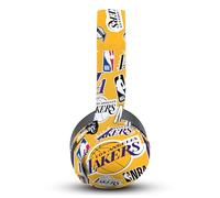 Head Case Designs sous Licence Officielle NBA Collage Autocollants Los Angeles Lakers Vinyle Autocollant Peau Autocollant Couverture Compatible avec Sony PlayStation PS Pulse 3D Headset