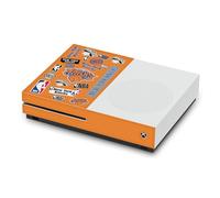 Head Case Designs sous Licence Officielle NBA Collage Autocollants New York Knicks Vinyle Autocollant De Jeu Peau Autocollant Couverture Compatible avec Xbox One S Console