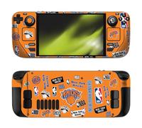 Head Case Designs sous Licence Officielle NBA Collage Autocollants New York Knicks Vinyle Autocollant Peau Autocollant Couverture Compatible avec Steam Deck OLED
