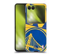 Head Case Designs sous Licence Officielle NBA Demi Surdimensionné Golden State Warriors Coque Dure pour l'arrière Compatible avec Razr 40 Ultra/Razr+ 2023