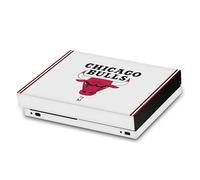 Head Case Designs sous Licence Officielle NBA Design Blanc Chicago Bulls Logo Vinyle Autocollant De Jeu Peau Autocollant Couverture Compatible avec Xbox One X Console