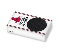 Head Case Designs sous Licence Officielle NBA Design Blanc Chicago Bulls Logo Vinyle Autocollant De Jeu Peau Autocollant Couverture Compatible avec Xbox Series S Console