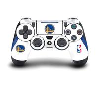 Head Case Designs sous Licence Officielle NBA Design Blanc Golden State Warriors Logo Vinyle Autocollant De Jeu Peau Autocollant Compatible avec Sony PlayStation 4 PS4 DualShock 4 Controller