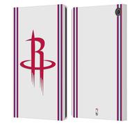 Head Case Designs sous Licence Officielle NBA Design Blanc Houston Rockets Logo Étui Portefeuille en Cuir Compatible avec Amazon Fire Max 11 2023